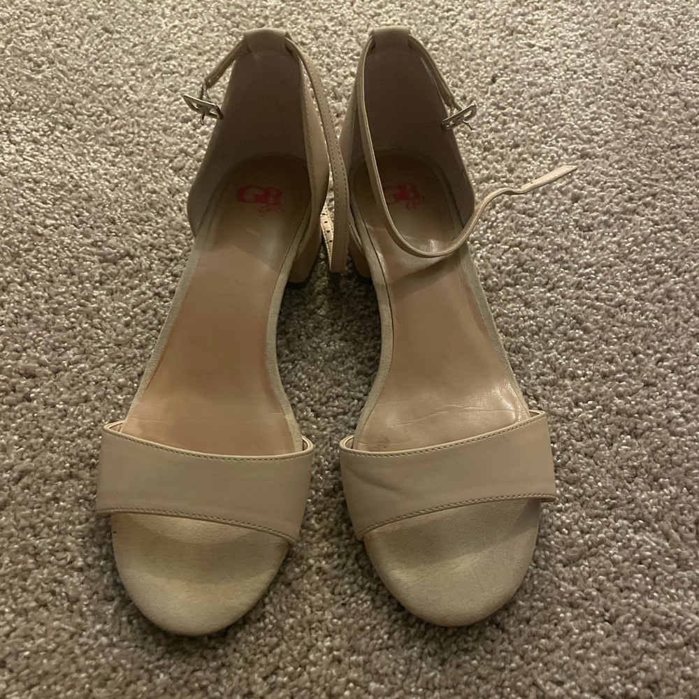 GB girls size 5 nude heels